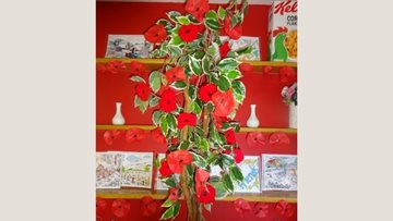 Gittisham Hill House make poppy tree